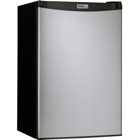Danby 4 4 Cu Ft Compact Refrigerator Stainless Steel