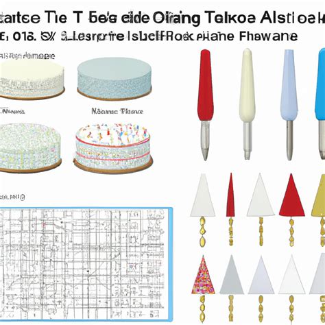 ateco decorating tips chart unlocking  secrets  cake decoration