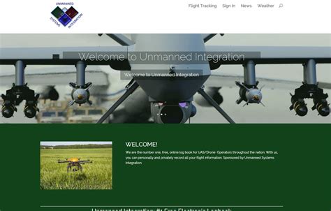 uas  drone operators logbook