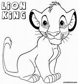 King Lion Pages Simba Coloring Disney Getcolorings Print Color Getdrawings sketch template