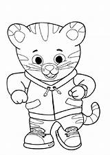 Tigre Educativeprintable Kindergarten sketch template