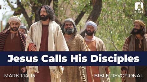 jesus calls  disciples mark  mark  bible portal