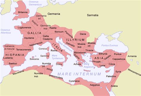 The Western Boundaries Of The Roman Empire Have Shifted
