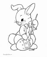 Easter Coloring Bunny Pages Printable Printing Help Print sketch template