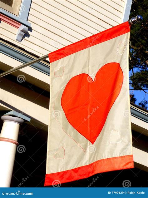 heart flag stock image image  heart holiday valentines