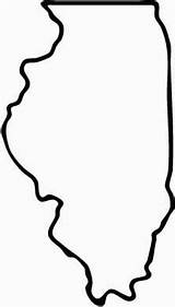 Outline State Illinois Chicago Tattoo Il Tattoos Clipart Flag Clip Cliparts Alabama States Shape Now Printable Heart Unique Travel 2500 sketch template