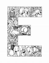 Letter Intricate Colouring Sheet Coloringkids Printablee Alphebet Alphabets Clipground sketch template