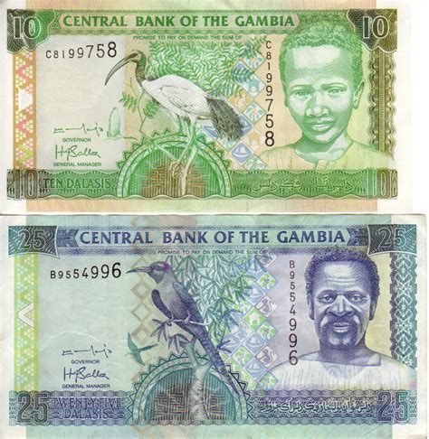 gambian dalasi currency flags  countries