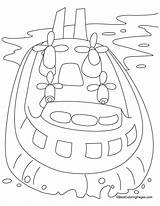 Coloring Pages Hovercraft Kids Bestcoloringpages Choose Board sketch template