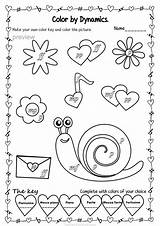 Music Coloring Dynamics Activities Valentine Teacherspayteachers Color Pages sketch template