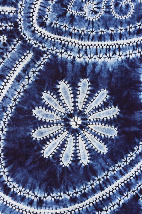 vintage japanese shibori tie dyed fabric hand dyed indigo blue etsy