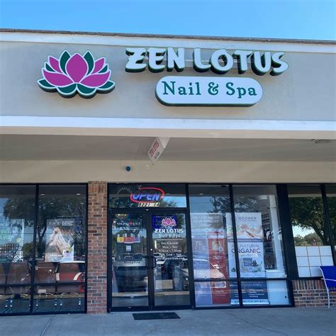 zen lotus nail spa salon  jacksonville  southside blvd