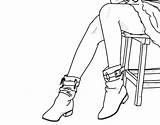 Piernas Gambe Jovenes Leg Pierna Colorir Pernas Giovani Jovens Scarpe Stivali Cdn5 Coloringcrew Coloriage Acolore Zapatos Coloritou Jeunes Jambes Colorier sketch template