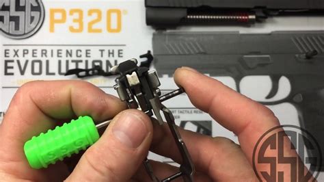 sig sauer p fcu reassembly youtube