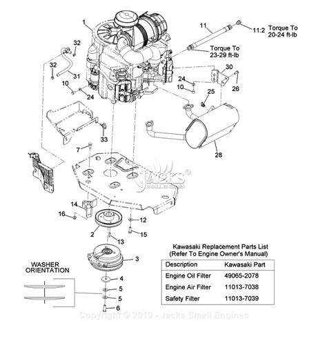 exmark commercial  parts diagram alternator