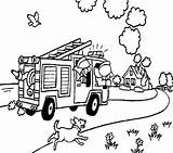 Fire Alarm Coloring Pages Template sketch template