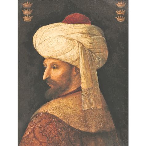 Rare Portrait Of Mehmed Ii The Conqueror Sultan Of