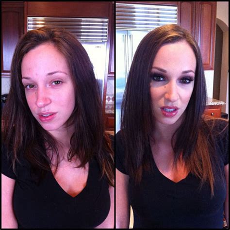 female porn stars with and without makeup sex