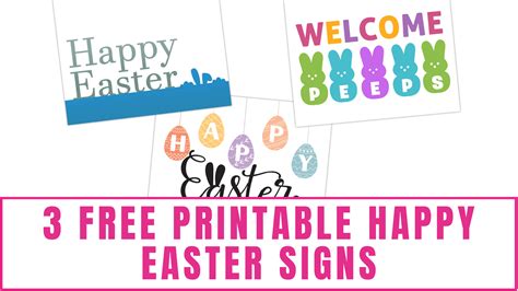 party decor banners signs paper party supplies easter decoration