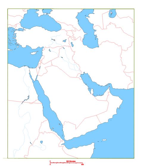 blank map  middle east cc geography geography middle east map