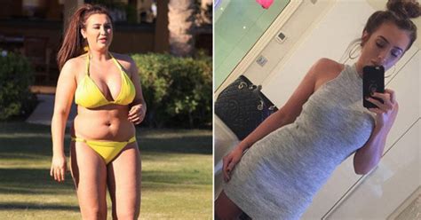 lauren goodger accused of fat shaming after calling her old curves