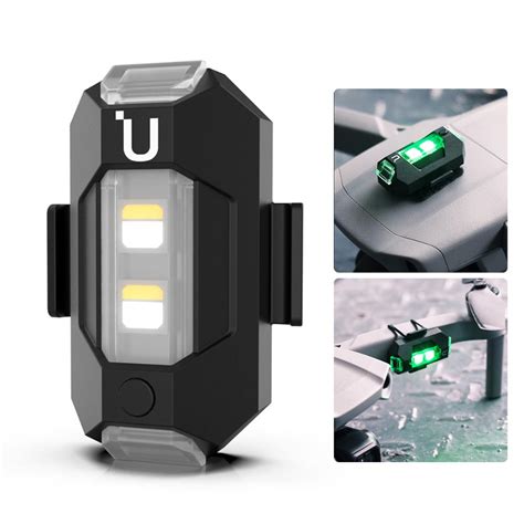 ulanzi dr  mini drone strobe light  lights color  lighting modes lightweight battery anti