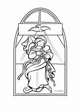 Catequesis Virgen Sandra Elrincondelasmelli sketch template