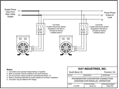 build rotary phase converter wiring diagram