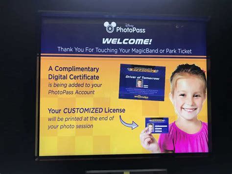 photos new photopass driver s license kiosks at tomorrowland speedway magic kingdom wdw news