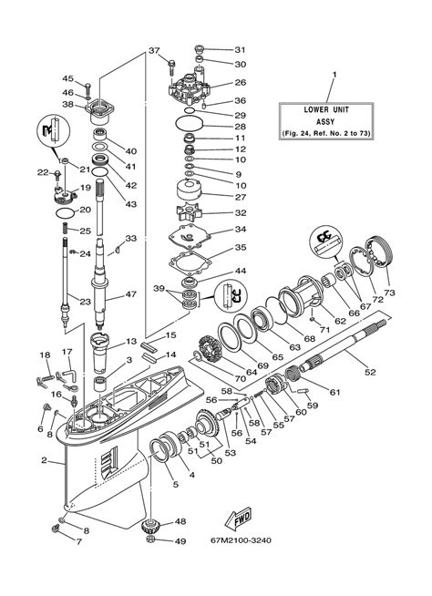 yamaha outboard parts diagram