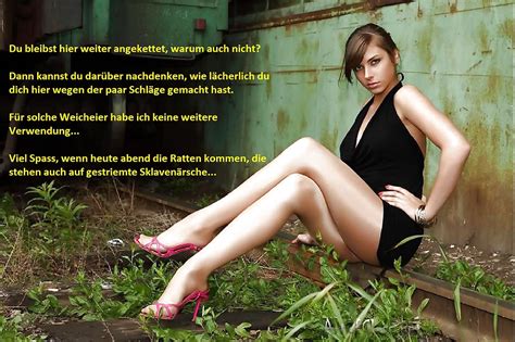 femdom captions german cruel edition 15 pics