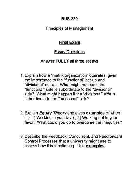 write  good answer  exam essay questions  steps