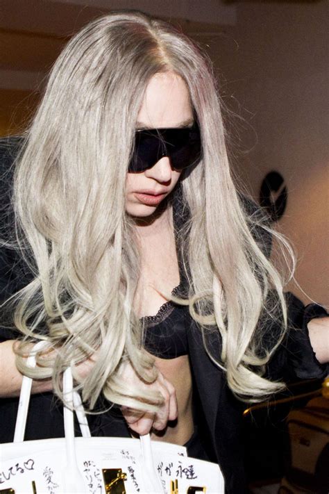 the uncensored world lady gaga goes out and flashed her bush in some see through panties
