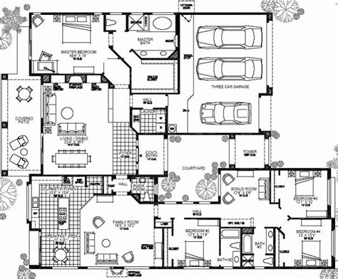 double master suite floor plans google search beautiful house plans garage house plans