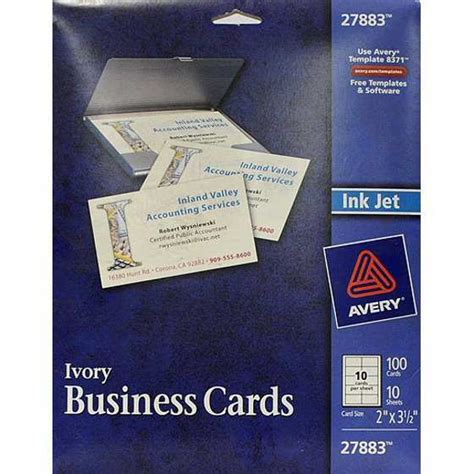 standard  avery business card template  psd file