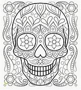 Coloring Pages Mexican Adults Calaveras Colorear Para Arte sketch template