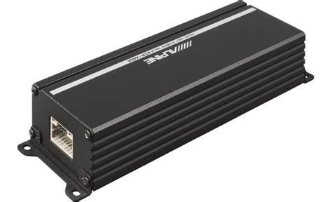 alpine ktp  power pack compact upgrade amplifier   alpine receiver  watts rms