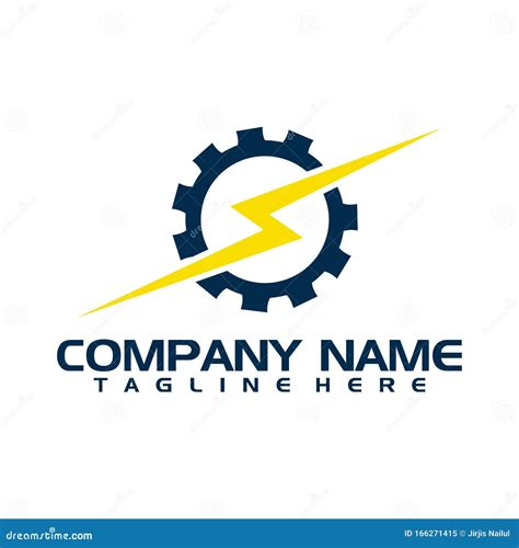 electricity logo electric logo  icon vector design template stock
