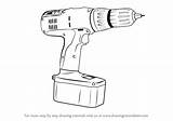 Drill Dxf sketch template