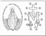 Coloring Pages Immaculate Mercy Divine Conception Mary Kids St Medal Miraculous Related Posts Blessed Virgin Heart Familyholiday Sunday sketch template
