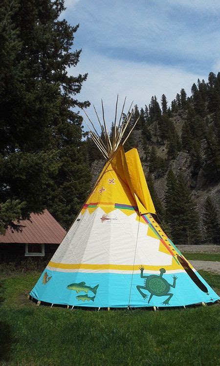 Sioux Style Tipi From White Buffalo Lodges Pocahantas Tipi Native