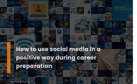 social media   positive   career preparation