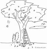 Apfelbaum Ausmalen Baum Ausmalbild Zum Malvorlage Artus sketch template
