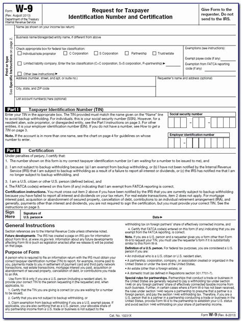 Form W 9 2021 Printable Calendar Template Printable