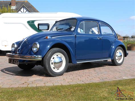 classic volkswagen  beetle cobalt blue