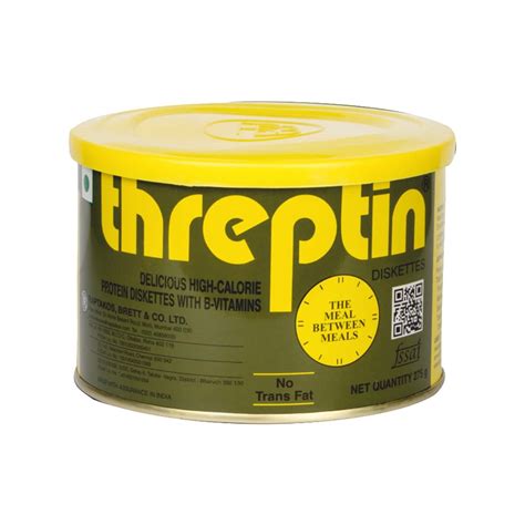 buy threptin vanilla butterscotch nutrition diskettes tin