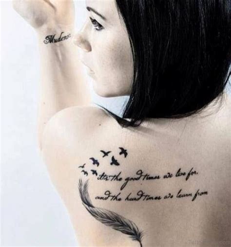 100 Amazing Feather Tattoos You Need On Your Body Flying Bird