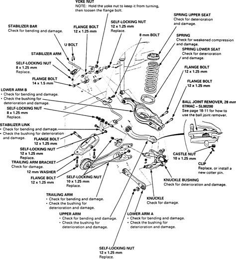 front honda odyssey parts diagram