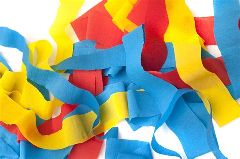 stock photo  pile  colorful party streamers freeimageslive