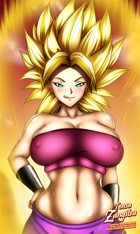 Caulifla Super Saiyan By Tensazangitsu Hentai Foundry